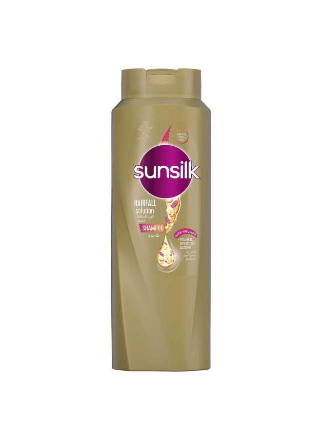 Sunsilk - Hairfall Solution Shampoo For Dry Damaged Hair With Soya Vitamin Complex And Castor Oil 700ml - Image 1