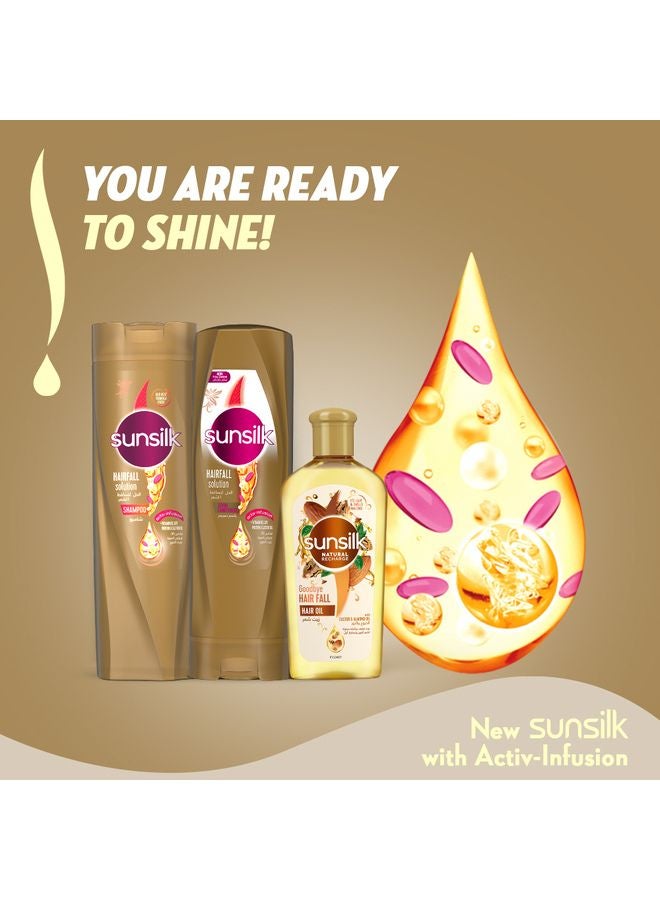 Sunsilk - Hairfall Solution Shampoo For Dry Damaged Hair With Soya Vitamin Complex And Castor Oil 700ml - Image 1