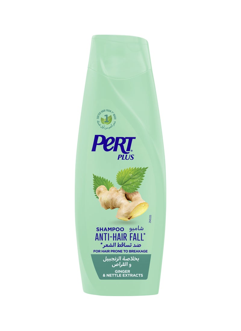 PERT PLUS Anti Hair Fall Shampoo With Ginger Extract 400ml - Image 1