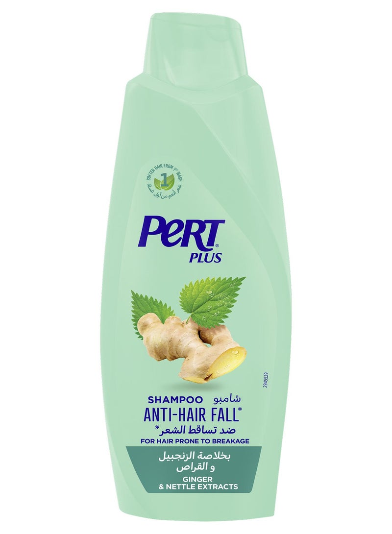 PERT PLUS Anti-Hair Fall Shampoo with Ginger Extract 600ml - Image 1