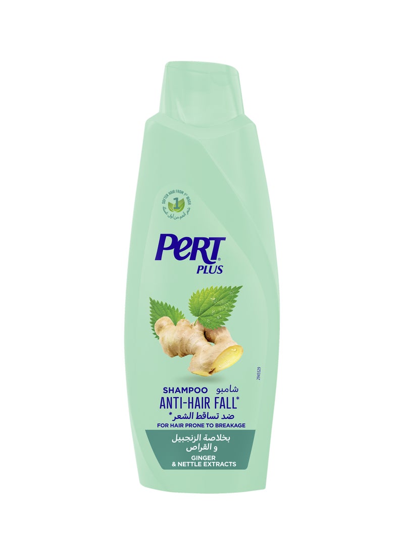 PERT PLUS Anti Hair Fall Shampoo With Ginger Extract 600ml - Image 1