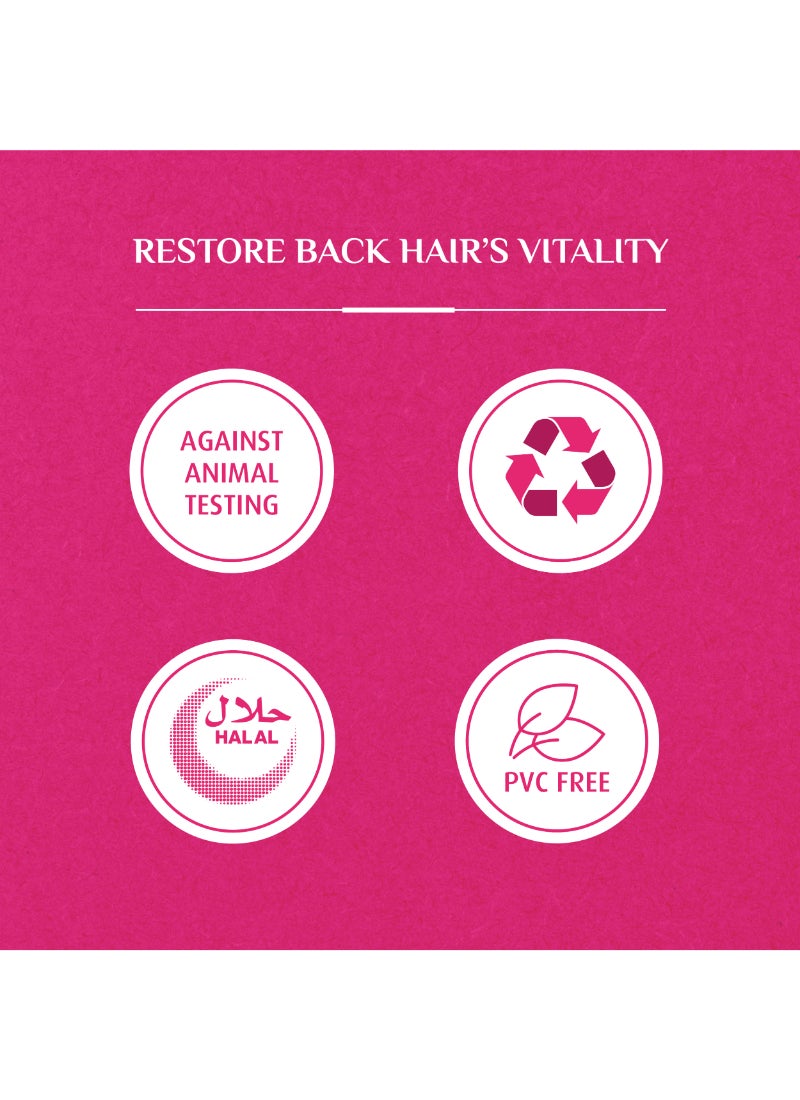 دابر شامبو البروتين المغذي بالبيض للشعر الخفيف والضعيف 400ملليلتر - Image 5