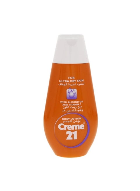 Body Lotion for Ultra Dry Skin with Almond Oil and Vitamin E, 250ml