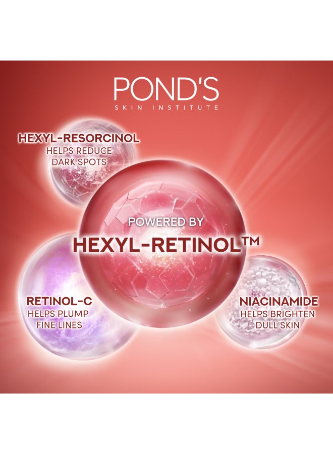 بوندز منظف ​​علاج الوجه إيج ميراكل مع الكولاجين وفيتامين ب3 و10% ريتينول سي، توهج شبابي يدوم 24 ساعة لتصحيح التجاعيد، 100 جرام 100جرام - Image 4