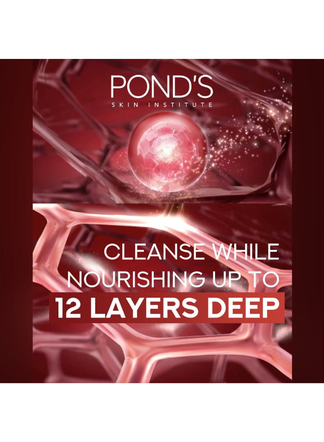 بوندز منظف ​​علاج الوجه إيج ميراكل مع الكولاجين وفيتامين ب3 و10% ريتينول سي، توهج شبابي يدوم 24 ساعة لتصحيح التجاعيد، 100 جرام 100جرام - Image 5