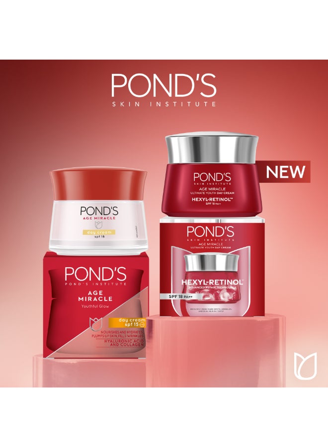 Pond's - Age Miracle Day Cream Spf 18 50grams - Image 1