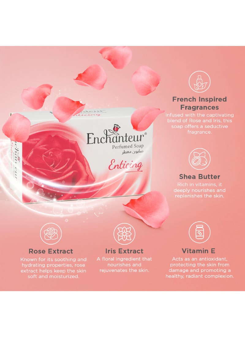 Enchanteur Enticing Perfumed Soap 125grams  - Image 4
