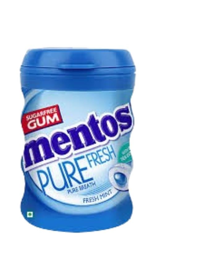 Mentos Pure Fresh Mint Sugar Free Chewing Gum 56grams - Image 1