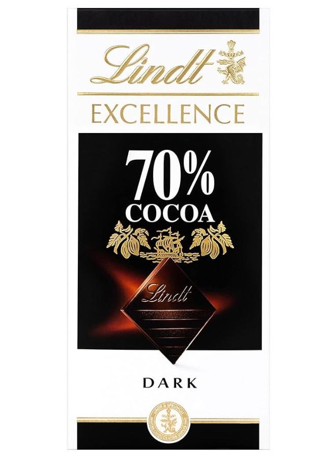 Lindt Excellence Cocoa Intense Dark Chocolate Bar 100grams - Image 1