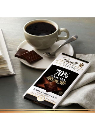 لوح شوكولاتة داكنة إكسلينس بالكاكاو المركز 100جرام - view 2