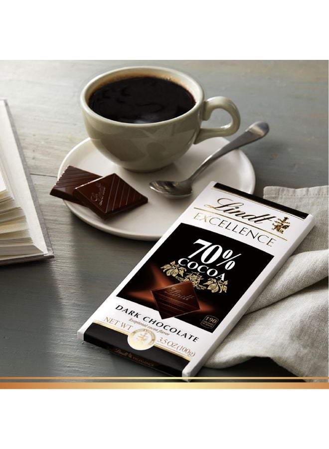 Lindt Excellence Cocoa Intense Dark Chocolate Bar 100grams - Image 2