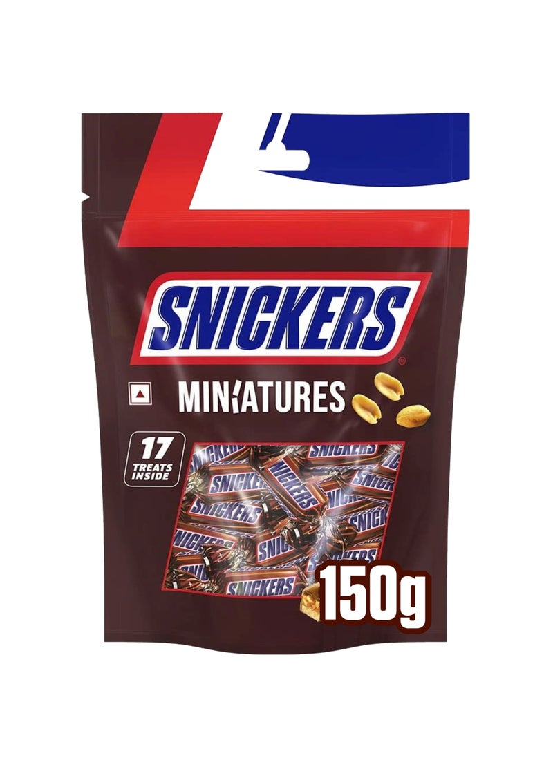 Snickers Miniatures Chocolate Mini Bars 150grams - Image 1