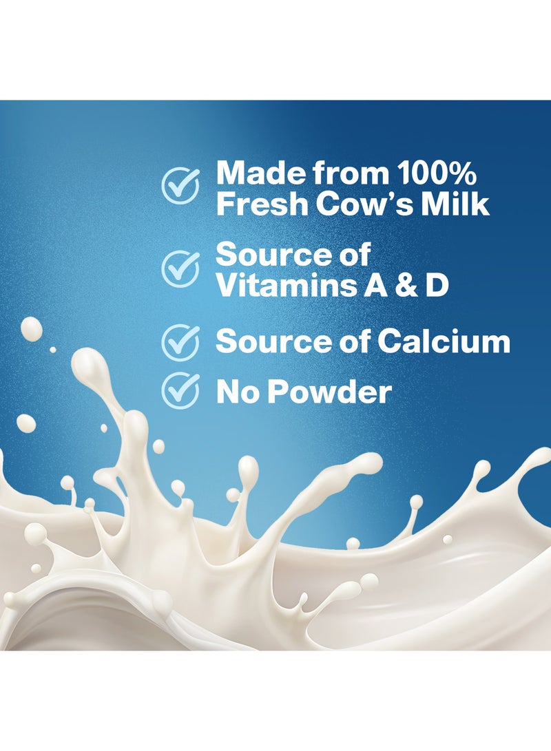Almarai Long Life Milk Full Fat Plain 1Liters - Image 3