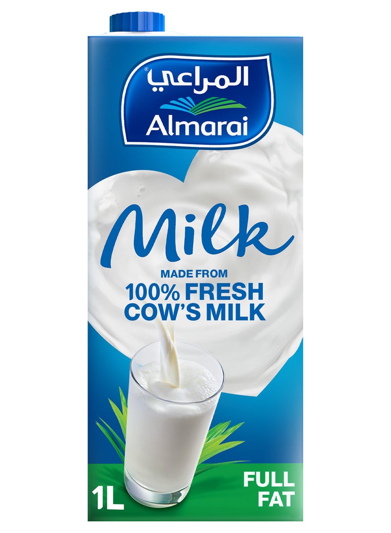 Almarai Long Life Milk Full Fat Plain 1Liters - Image 1