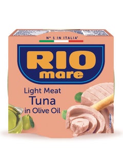 Rio Mare Light Meat Tuna In Olive Oil 160grams  - Image 1