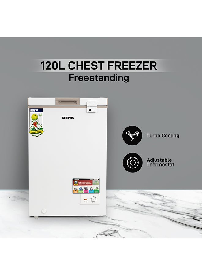 جيباس مجمد أفقي 120 L 100 W GCF1206WAH أبيض  - Image 2