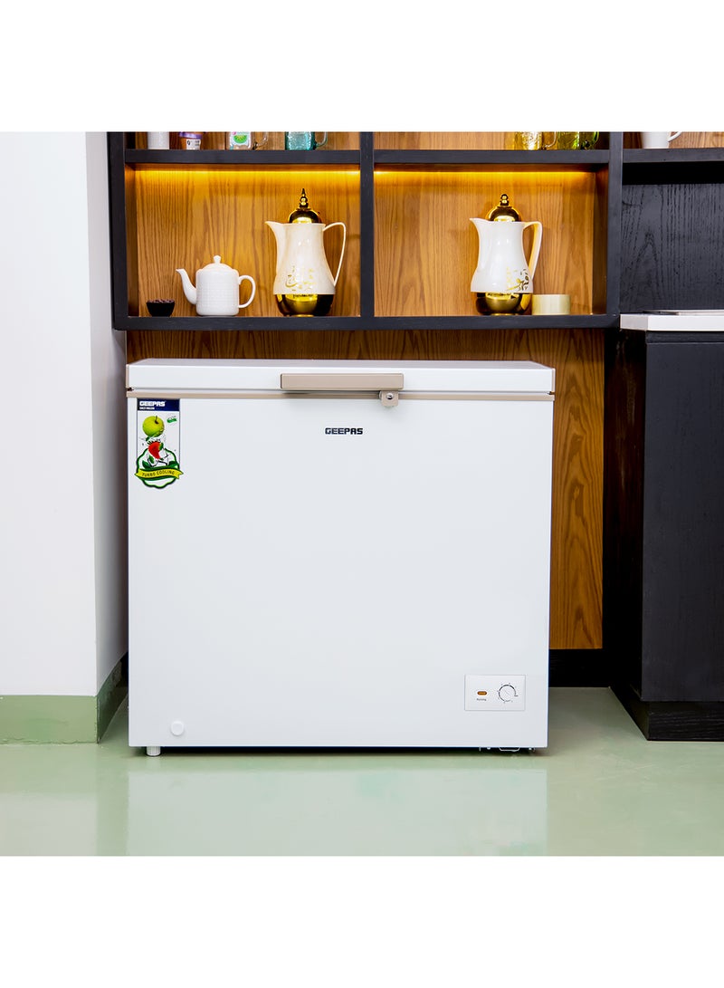 جيباس مجمد أفقي 250 L GCF2506WAH أبيض  - Image 3