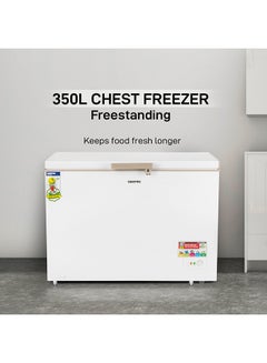 جيباس مجمد أفقي 350 L GCF3506WAH أبيض  - Image 2