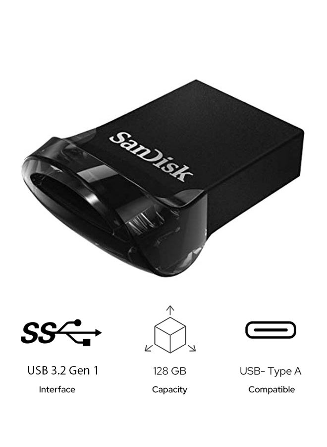 Sandisk 128 GB Ultra Fit Flash Drive Usb 3.2 Gen 1 USB Type A SDCZ430-128G-G46 128 GB  - Image 1