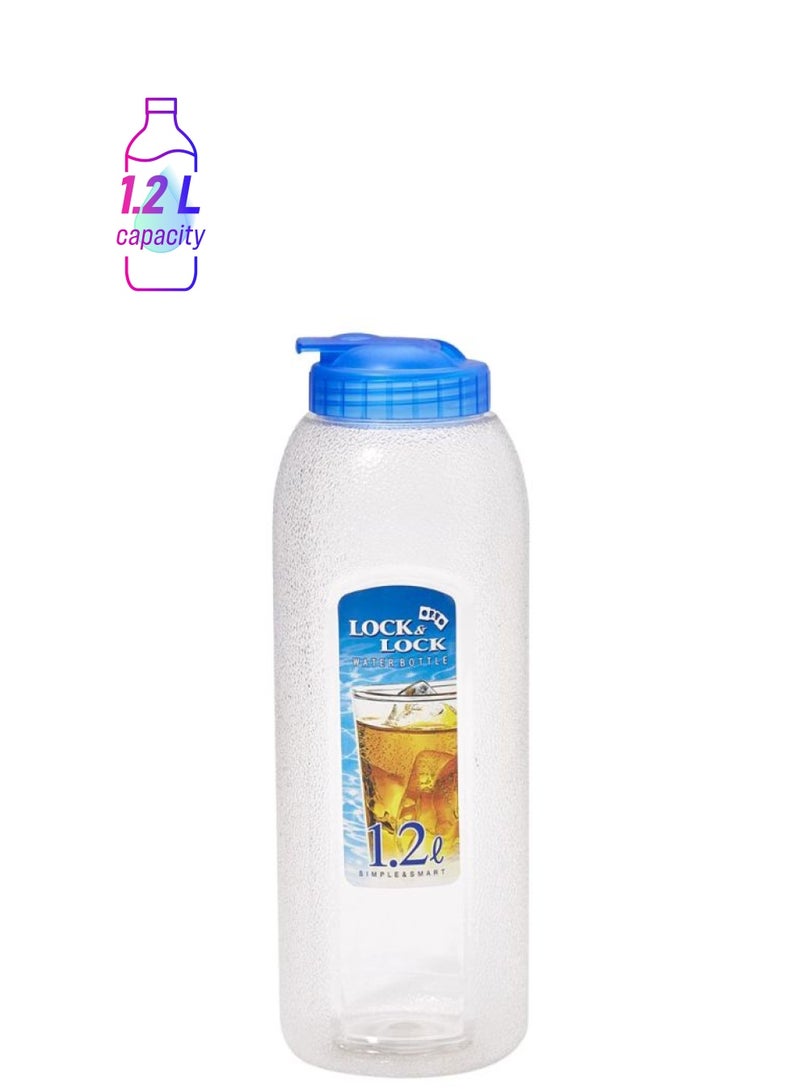 LocknLock Plastic Water Bottle Clear/Blue - Image 1