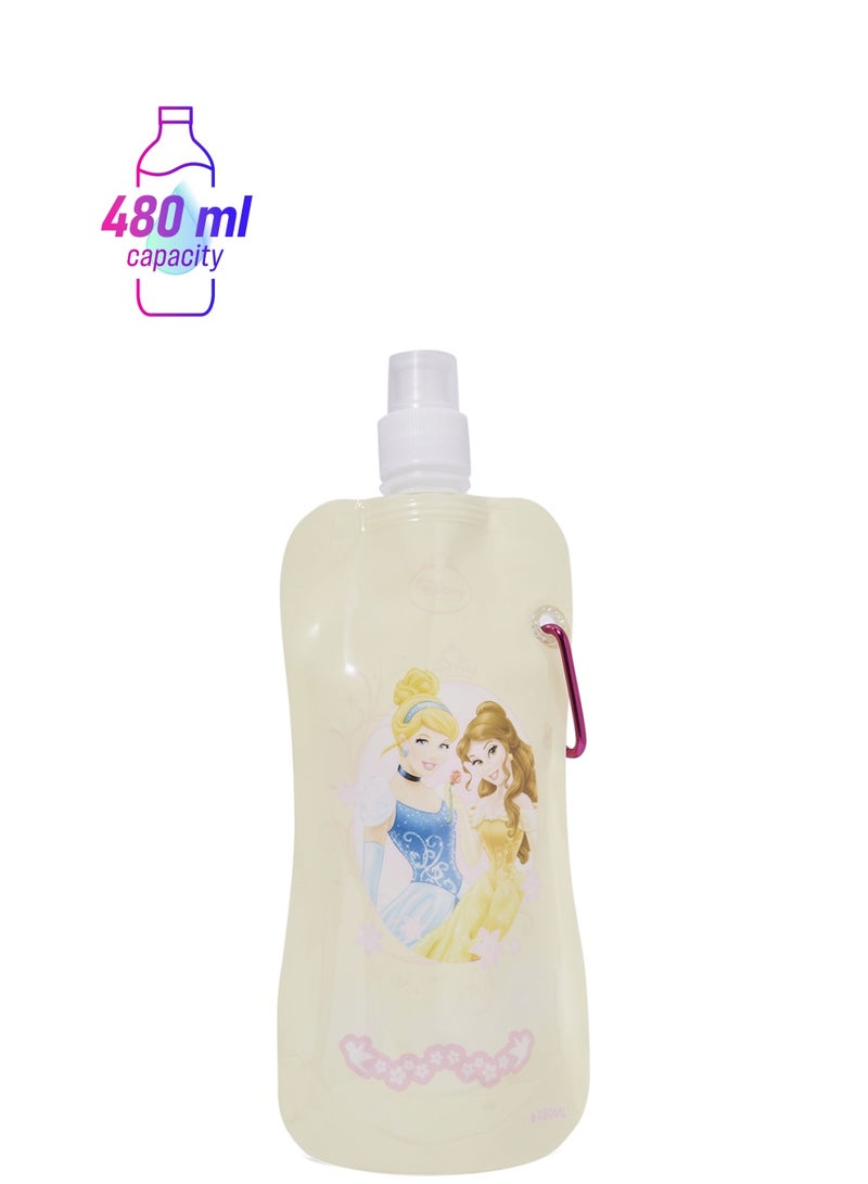 ديزني زجاجة ماء قابلة للطي أصفر/أزرق 480ملليلتر - Image 1