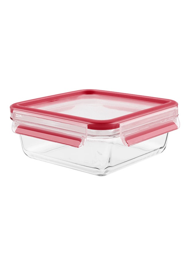 Masterseal Square Glass Red/Clear