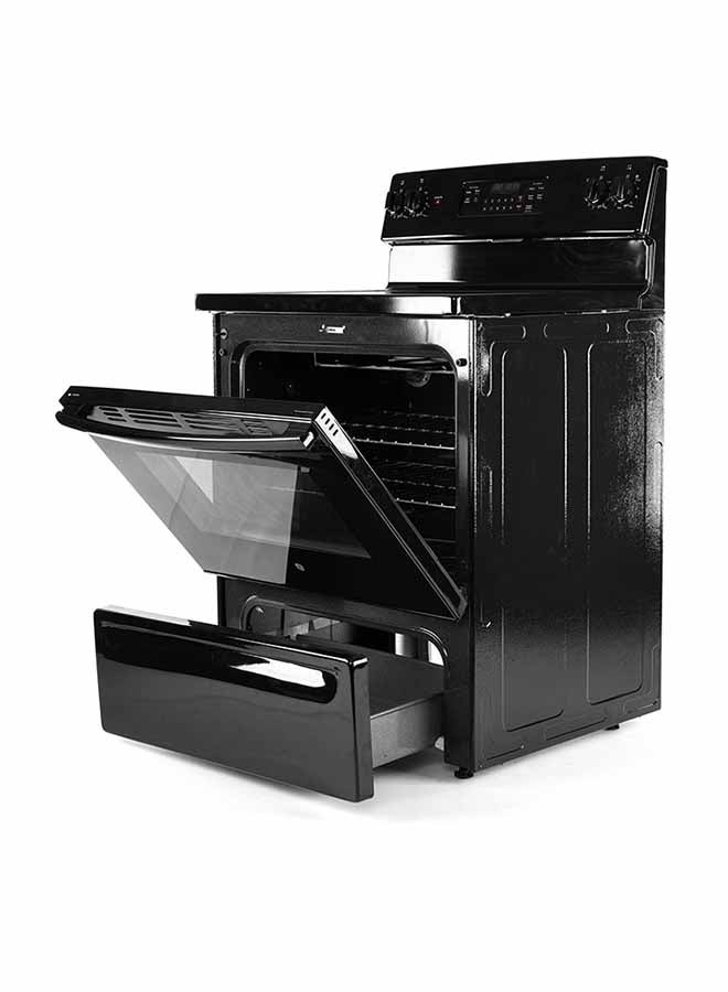 GENERAL ELECTRIC - Electric Cooking Range With 4-Burner 220V JCB735DIBB Black - Image 1