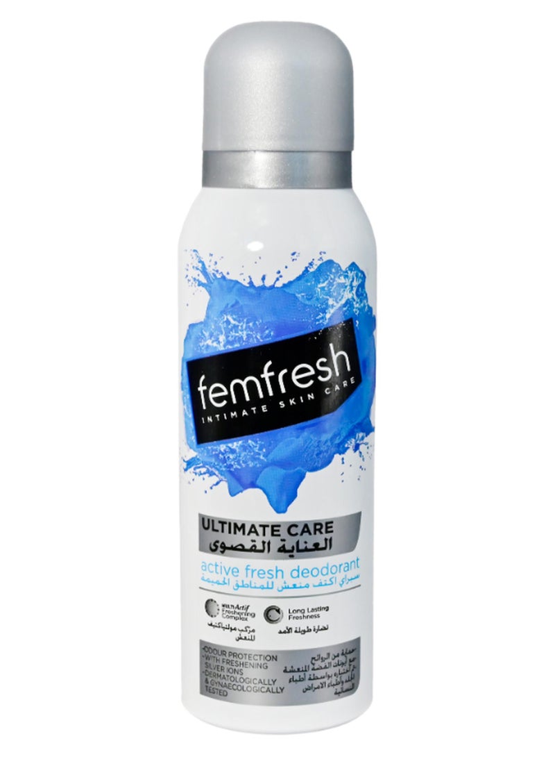 femfresh Ultimate Care Active Fresh Body Deodorant 125ml - Image 1
