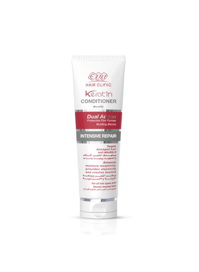 Eva - Hair Clinic Keratin Conditioner Multicolour 230ml - Image 1