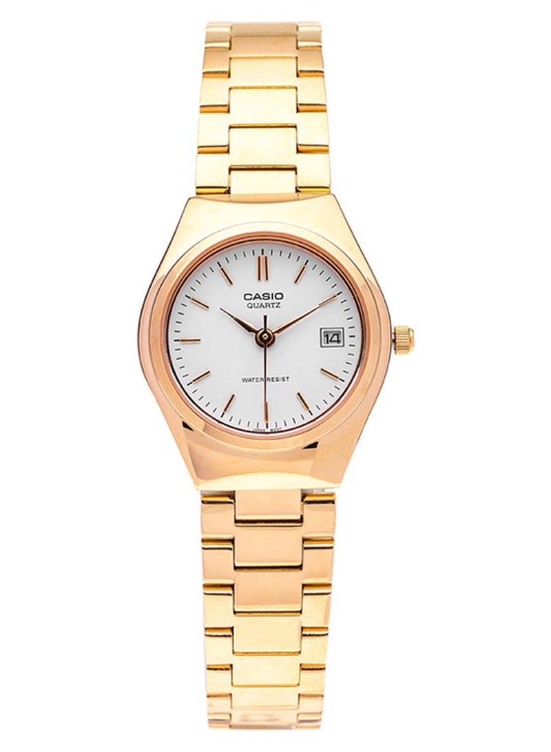 CASIO Women's Water Resistant Stainless Steel Analog Watch LTP 1170N 7ARDF - Image 1