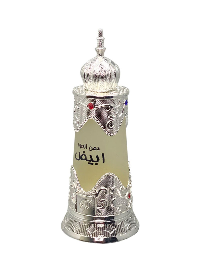 Afnan Dehn Al Oud Abiyad Unisex Concentrated Perfume Oil 20ml  - Image 2