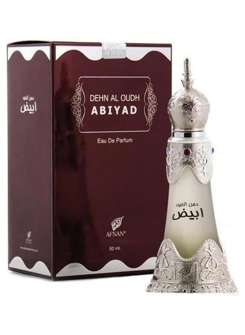 Afnan Dehn Al Oud Abiyad Unisex Concentrated Perfume Oil 20ml  - Image 3