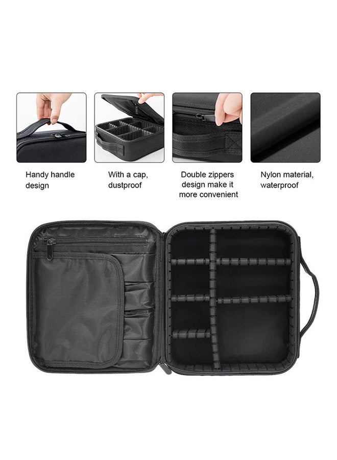 ANSELF Portable Makeup Bag Black - Image 3