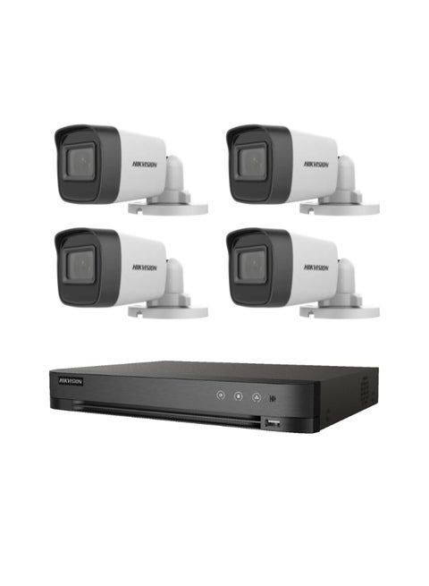 مجموعة كاميرات مراقبة 4 قطع مع جهاز DVR
