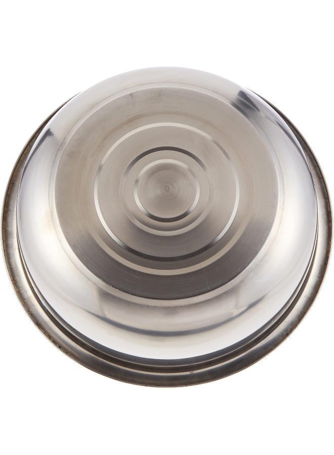 راج وعاء المزج المصنوع من الاالستانلس ستيل فضي 50سم - Image 3