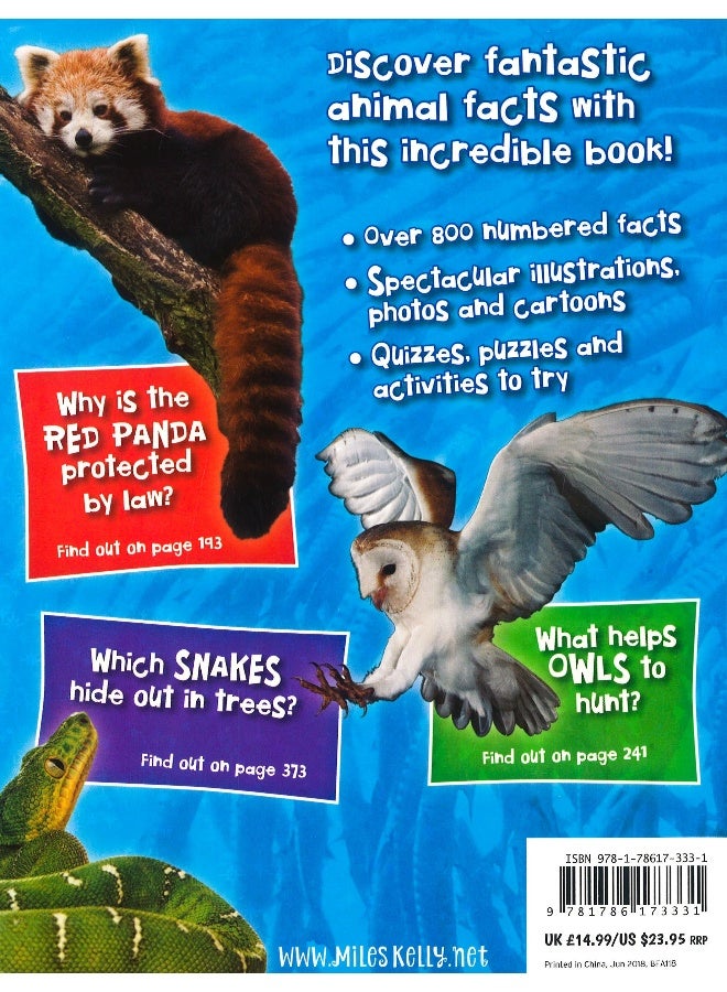 Fantastic Animal Facts Paperback English by Miles Kelly - 12/1/2017 - Image 2