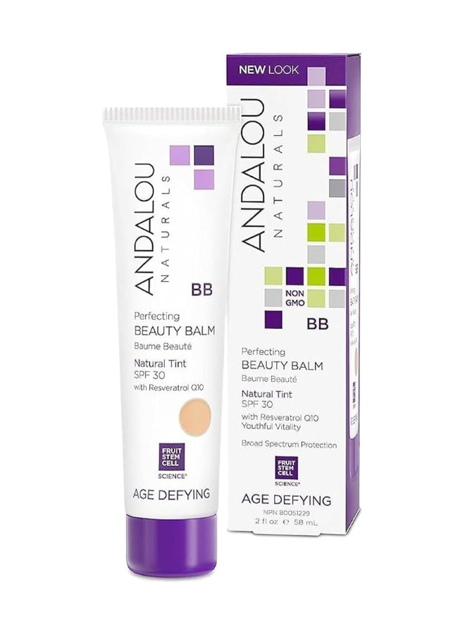 Andalou Naturals Bb Beauty Balm, Infused With Resveratrol & Q10, Age-Defying Tinted Moisturizer Natural - Image 1