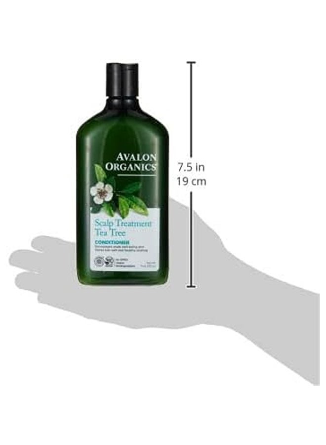 Avalon Organics Avalon Organics Scalp Treatment Tea Tree Conditioner, Infused For Soothing Irritation, Hydrating Hair Care Tea Tree 312grams  - Image 4