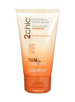 Giovanni Giovanni 2Chic Tangerine & Papaya Butter Ultra-Volume Shampoo, For Fine, Limp Hair 44ml  - Image 1