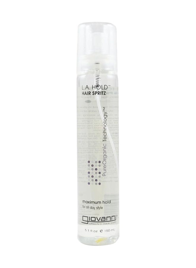 Giovanni Giovanni L.A Hold Hair Spray, Maximum Hold Day Style, Pure Organic Technology, 142 G 148ml  - Image 1