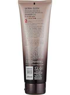 Giovanni Giovanni 2Chic Ultra-Sleek Shampoo, Infused With Brazilian Keratin & Moroccan Argan Oil, For All Hair Types 250ml  - Image 2