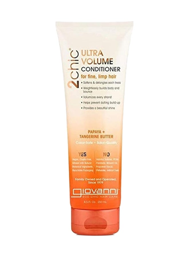 Giovanni Giovanni 2Chic Ultra-Volume Conditioner, Infused With Papaya & Tangerine Butter, Hair Care 250ml  - Image 1