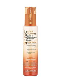 Giovanni Giovanni 2Chic Ultra-Volume Leave-In Conditioning Elixir, Infused With Papaya & Tangerine 118ml  - Image 1