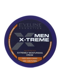 Eveline Cosmetics Men X-Treme Multifunction Extremely Moisturizing Cream With Avocado Oil, Urea And D-Panthenol, Regenerating 200ml