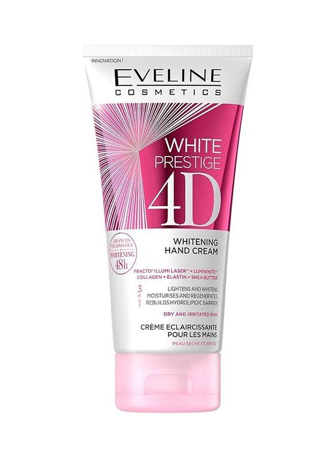 Eveline Prestige 4D Whitening Hand Cream 100ml - Image 1