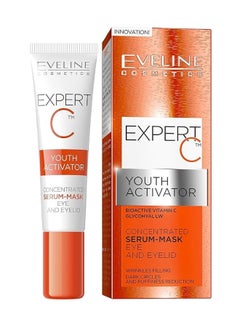 Eveline Eveline Cosmetics Expert C Youth Activator Concentrated Serum-Mask For Eye And Eyelid 15ml 