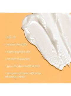 Eveline Eveline Cosmetics Whitening Sun Protection Face Cream, With Spf 50 & Skin Dna Protection 50ml  - Image 2