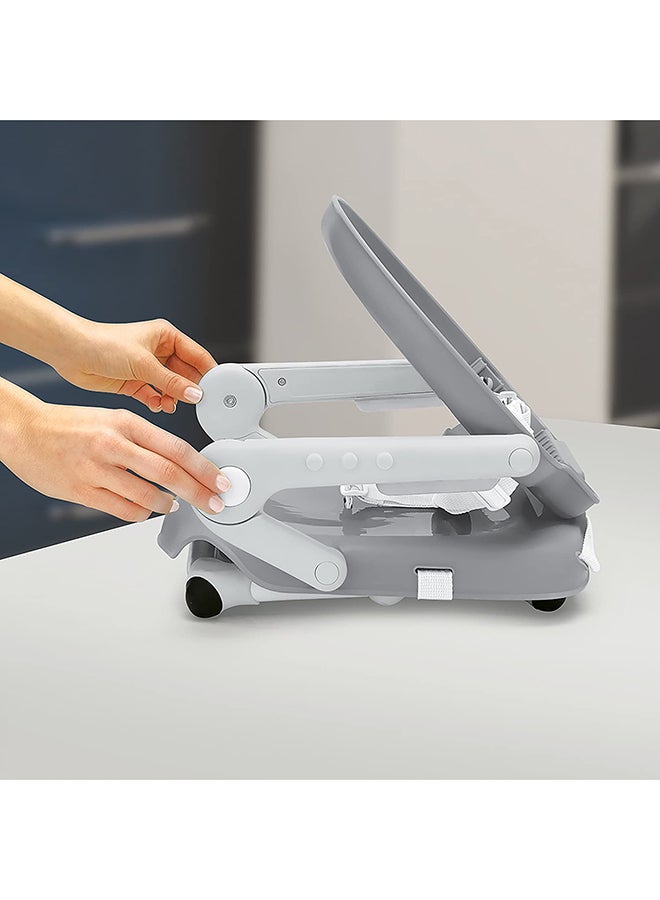 Chicco - Pocket Snack Booster Seat 6M-3Y, Dark Grey - Image 1