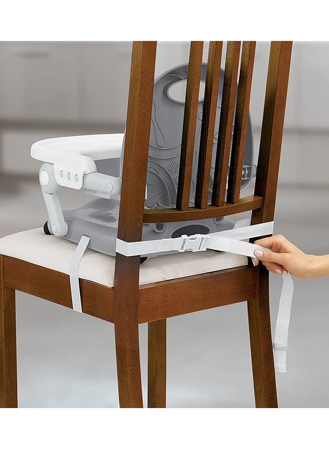 Chicco - Pocket Snack Booster Seat 6M-3Y, Dark Grey - Image 1