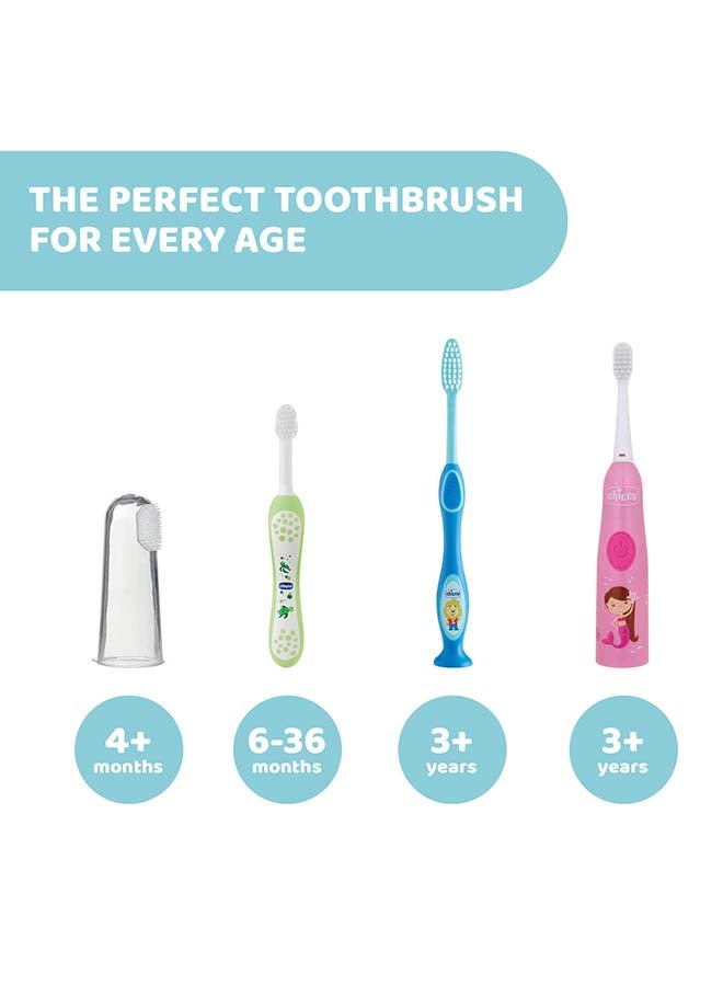 Milk Teeth Toothbrush 3Yrs-6Yrs, Blue/Green - Assorted - pnsku/N15455572A/45/_/1714282296/4d21a4aa-8972-4463-8059-987408f1c0e5